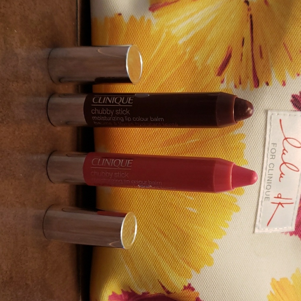 Clinique Chubby Sticks.